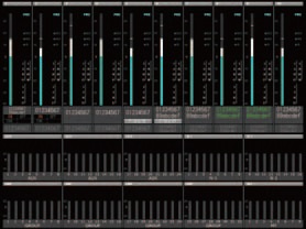 NT660 数字调音台 充实的高机能 母线输出的集中管理