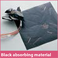 Black absorbing material