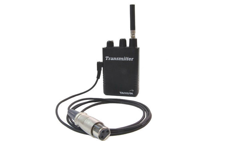 送り返しワイヤレスシステム FM70MHz帯(D型) トランスミッター WTP-0705